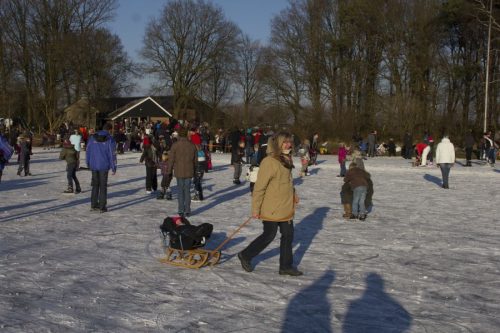 Foto van de ijsbaan – Schaatsplezier – foto's Johan Jansen