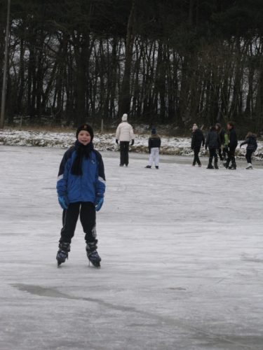 Foto van de ijsbaan – Winter 2012/13 – foto's Wouter de Wilde