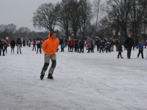 Foto van de ijsbaan – Winter 2012/13 – foto's Wouter de Wilde