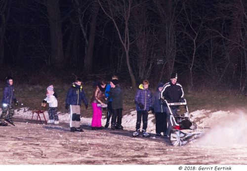 Foto van de ijsbaan – Winter 2017/18 – foto's Gerrit Eertink
