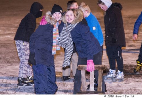 Foto van de ijsbaan – Winter 2017/18 – foto's Gerrit Eertink