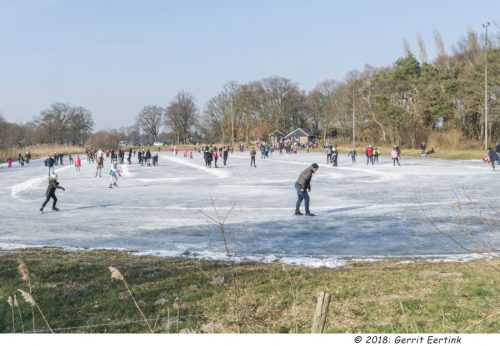 Foto van de ijsbaan – Winter 2017/18 – foto's Gerrit Eertink