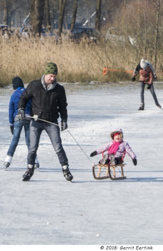 Foto van de ijsbaan – Winter 2017/18 – foto's Gerrit Eertink