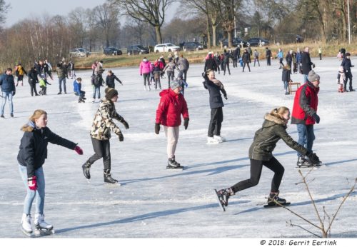 Foto van de ijsbaan – Winter 2017/18 – foto's Gerrit Eertink