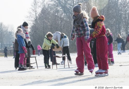 Foto van de ijsbaan – Winter 2017/18 – foto's Gerrit Eertink
