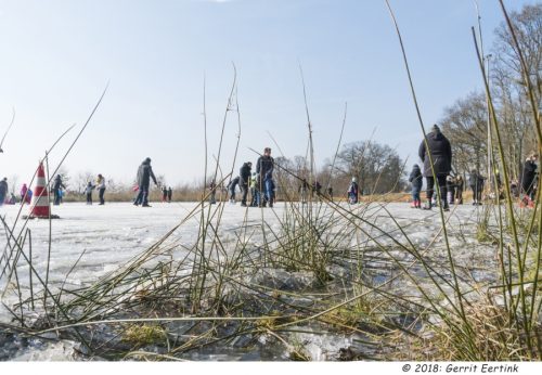 Foto van de ijsbaan – Winter 2017/18 – foto's Gerrit Eertink