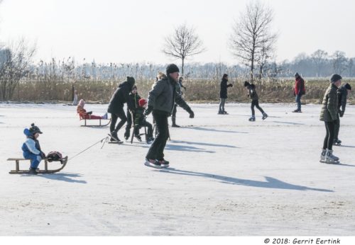 Foto van de ijsbaan – Winter 2017/18 – foto's Gerrit Eertink
