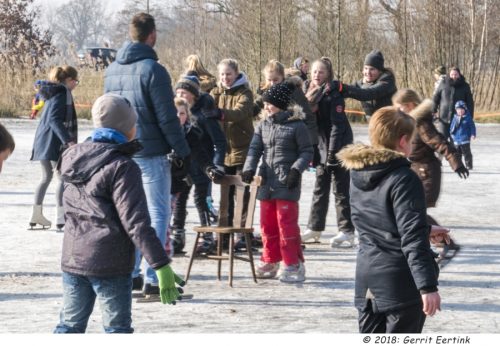 Foto van de ijsbaan – Winter 2017/18 – foto's Gerrit Eertink
